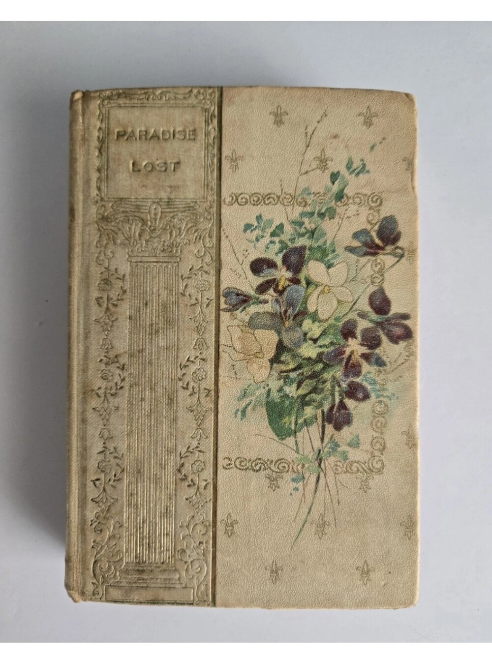 John Milton's Paradise Lost Antique Book